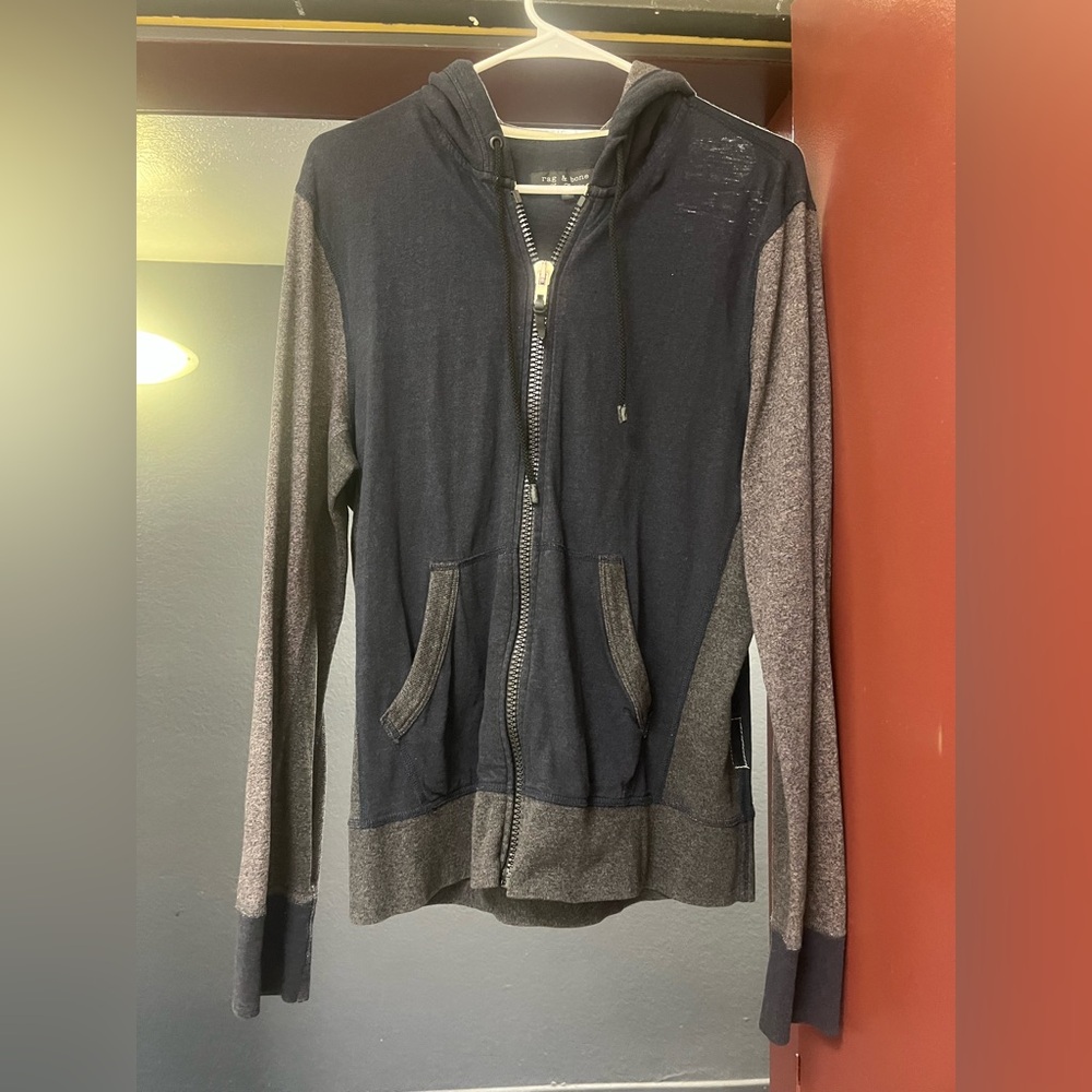 Rag & Bone men’s zip up hoodie